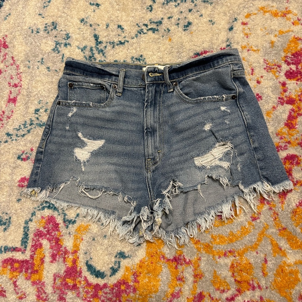 Abercrombie & Fitch High Rise Shorts
